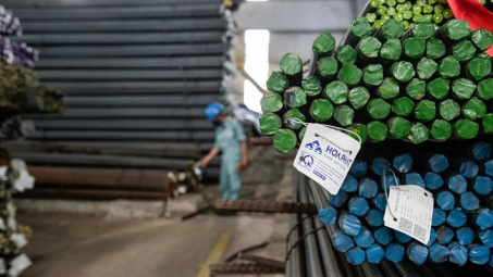 Hòa Phát lần đầu xuất khẩu thép xây dựng sang Mexico