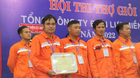 Điện lực Đồng Nai: Đạt 2 giải tập thể tại Hội thị Thợ giỏi năm 2022