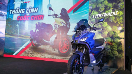 Aprilia SR GT 200 cập bến thị trường Việt Nam, đối thủ nặng ký của ADV 150