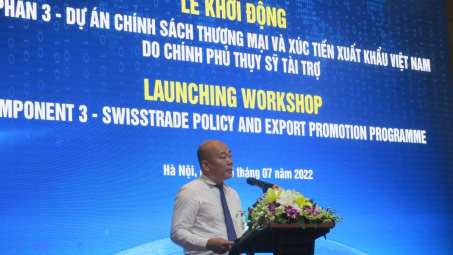 Khởi động Chương trình hỗ trợ nâng cao năng lực xúc tiến xuất khẩu