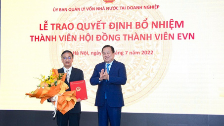 Công bố quyết định bổ nhiệm Thành viên Hội đồng thành viên EVN