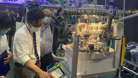 Nhiều công nghệ mới tại Triển lãm quốc tế ngành công nghiệp dệt may 2022