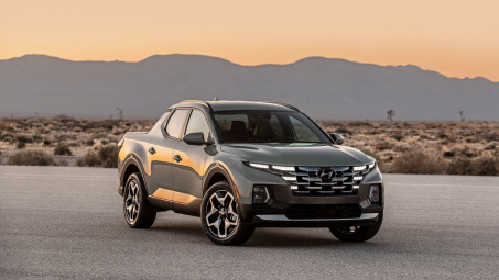 Hyundai trình làng mẫu xe bán tải đầu tiên: thiết kế giống Tucson, trang bị nhiều công năng