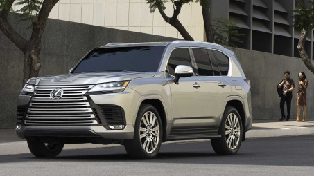 Chi tiết "chuyên cơ mặt đất" Lexus LX 600 2022