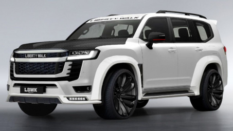 Toyota Land Cruiser 300 2022 thêm "hầm hố" từ gói độ của Liberty Walk