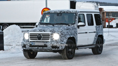 Mercedes-Benz G-Class bản nâng cấp lộ diện khi đang chạy thử, hé lộ một số điểm mới