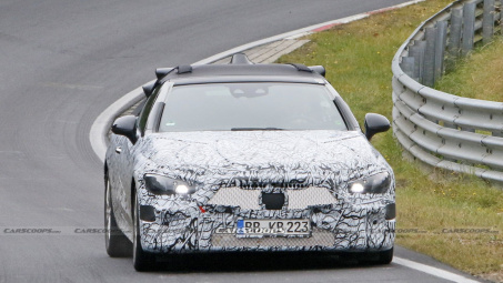 Mercedes-Benz thử nghiệm mẫu xe 2 cửa mui mềm mới, thay thế dải sản phẩm Coupe và Cabriolet