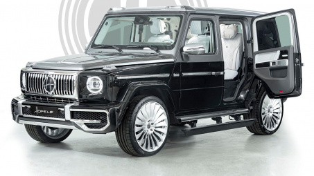 Hàng hiếm Mercedes-Benz G-Class Hoefele Design độ cửa xe kiểu Rolls-Royce, giá bán là ẩn số