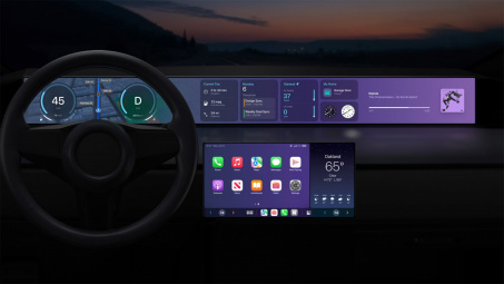 Apple Carplay thế hệ mới sẽ hiển thị được nhiều màn hình cùng một lúc