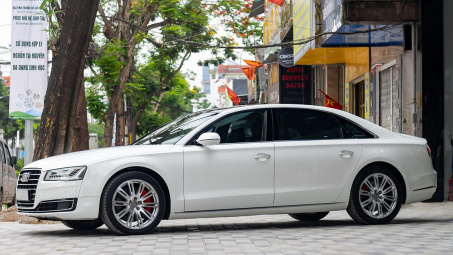 Audi Việt Nam triệu hồi xe A8L do nguy cơ chết máy