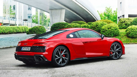 Audi R8 V10 Performance RWD 2022 lộ diện: Tăng sức mạnh động cơ