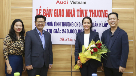 Audi chung tay hỗ trợ từ thiện tại tỉnh Đắk Nông