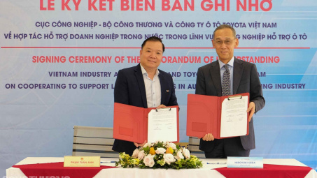Bộ Công Thương - Toyota ký hợp tác hỗ trợ doanh nghiệp công nghiệp hỗ trợ ngành ô tô