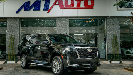 Cận cảnh Cadillac Escalade 2022 Premium Luxury: Giá ngang ngửa Mercedes-AMG G63, trang bị nhiều công nghệ