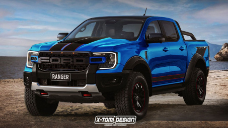 Xem trước Ford Ranger Raptor 2022: đẹp ngang F-150, tuỳ chọn máy xăng công suất tới 400 mã lực