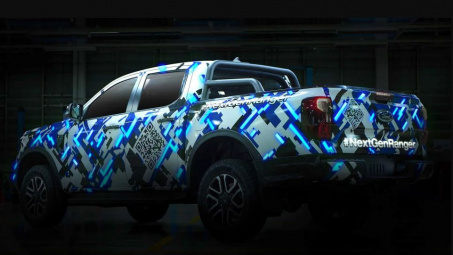 Ford Ranger 2022 thế hệ thứ 4 tiếp tục tung video teaser, sắp ra mắt Thái Lan