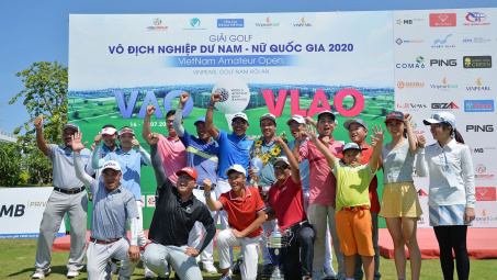 "Giải thưởng VGA Awards 2020" thúc đẩy sự nghiệp golf trẻ tại Việt Nam