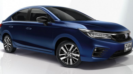 Xuất hiện Honda City 2021 bản lai xăng-điện