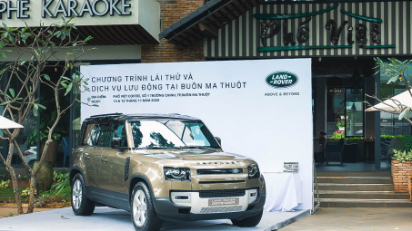 Khách hàng tại Buôn Ma Thuột sắp có cơ hội trải nghiệm những mẫu xe Land Rover mới