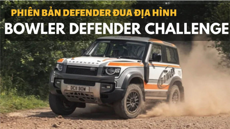 Bowler Defender Challenge - Defender phiên bản xe đua địa hình