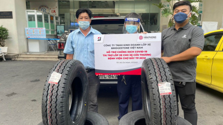 Bridgestone Việt Nam góp sức cùng cộng đồng phòng chống dịch COVID-19