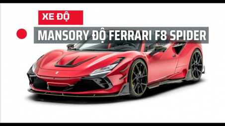 Mansory độ Ferrari F8 Spider: "Ngầu đét" dành cho dân chơi