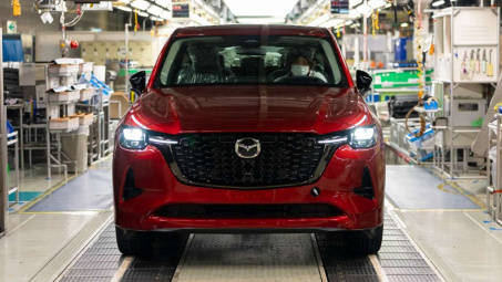 Mazda CX-60 2022 bắt đầu sản xuất hàng loạt tại Nhật Bản