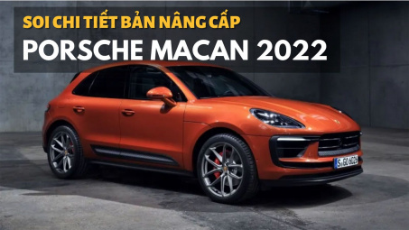 Soi chi tiết Porsche Macan 2022 facelift