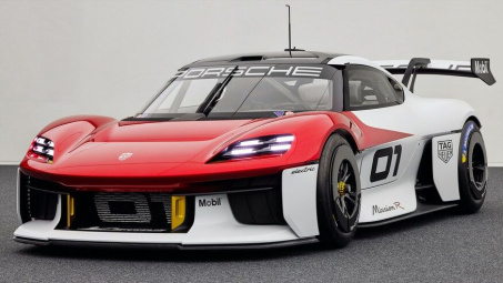 Porsche Mission R concept: Siêu phẩm xe đua của tương lai