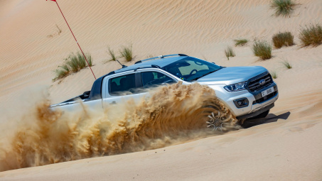 Ford Ranger thử thách tại một trong những sa mạc khắc nghiệt nhất hành tinh