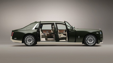 Rolls-Royce tiết lộ những chi tiết đắt giá trên phiên bản Bespoke Phantom Oribe