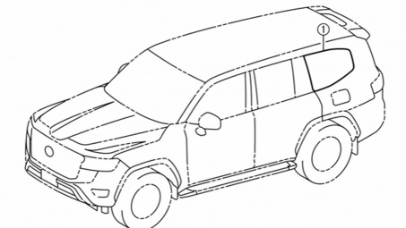 Rò rỉ bản vẽ thiết kế Toyota Land Cruiser hoàn toàn mới