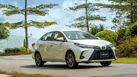 Giá lăn bánh xe Toyota Vios 2021