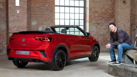 Volkswagen T-Roc Cabriolet facelift 2022: Diện mạo mới đầy hấp dẫn
