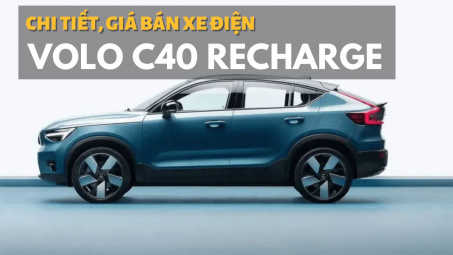 Xe điện Volvo C40 2022: Chi tiết, giá bán