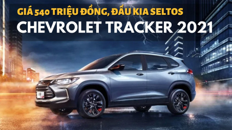 Chi tiết Chevrolet Tracker 2021: Giá 540 triệu đồng, đối thủ của Kia Seltos