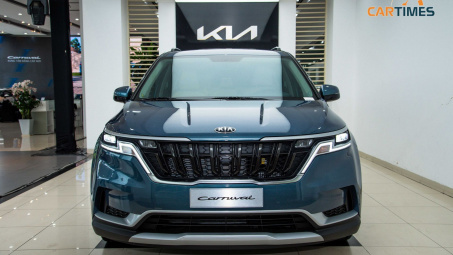 Kia Carnival 2022 phiên bản Luxury 8 chỗ: Trang bị phù hợp dịch vụ vận chuyển sang trọng