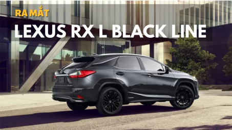 Lexus RX L Black Line 2022 ra mắt, chỉ có 495 chiếc