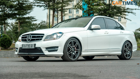 Hàng hiếm Mercedes-Benz C 300 AMG Plus đời 2014 được rao bán, số kilomet vận hành như mới "rốt-đa"