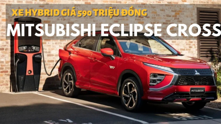 Mitsubishi Eclipse Cross Plug-In Hybrid 2022 ra mắt, giá 590 triệu đồng