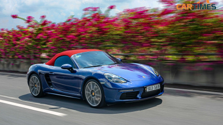 Cầm lái Porsche 718 Boxster: Ông vua phân khúc xe thể thao 2 cửa
