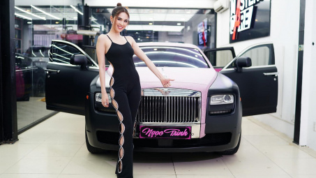 Ngọc Trinh sở hữu thêm Rolls-Royce Ghost, cá nhân hoá với gói độ 2 tỷ đồng