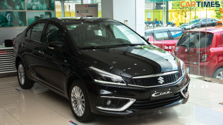 Chi tiết xe Suzuki Ciaz 2020 tại đại lý: Nâng cấp ngoại thất, tích hợp sẵn camera hành trình