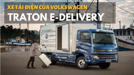 Traton e-Delivery: Xe tải chạy hoàn toàn bằng điện của Volkswagen