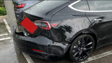 Tesla thừa nhận rằng tấm cản phía sau của Model 3 có thể rơi ra khi trời mưa