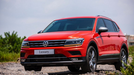 Dòng xe Volkswagen Tiguan Allspace được khuyến mãi gần trăm triệu đồng sau mùa Covid-19
