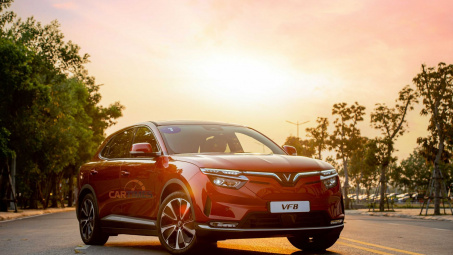 Chi tiết xe VinFast VF8: Thiết kế thể thao, màn hình hiển thị cỡ lớn như Tesla, không gian cabin rộng rãi