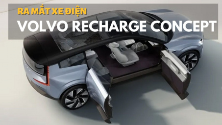 Ra mắt xe điện Volvo Recharge Concept