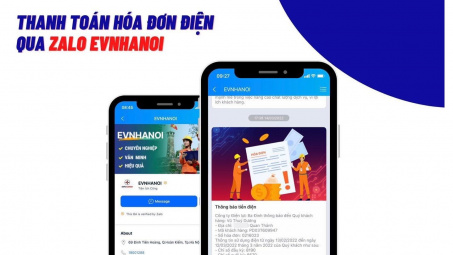 Tra cứu tiền điện hàng tháng dễ dàng trên ứng dụng Zalo