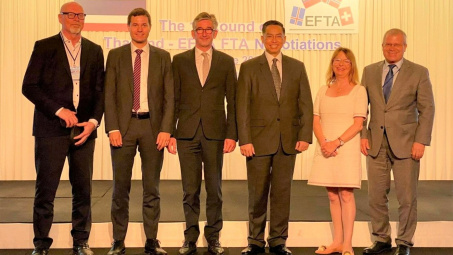 Khối EFTA và Thái Lan tái khởi động đàm phán hiệp định thương mại tự do song phương